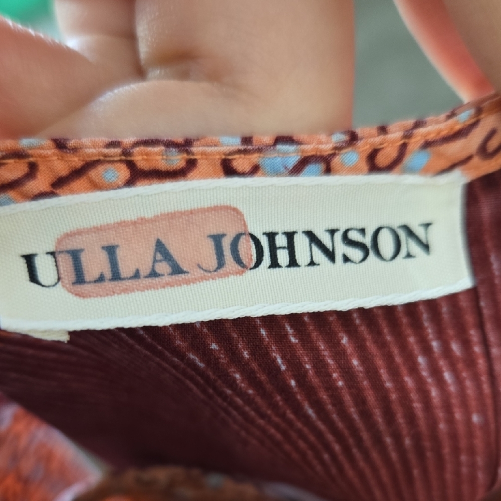 Ulla Johnson Rust and Burgundy Maxi Skirt - Picture 4 of 11